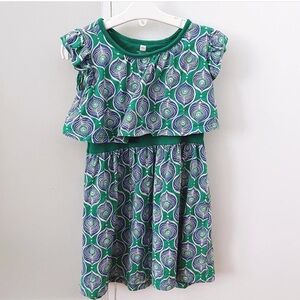 Tea Collection peacock dress - size 4